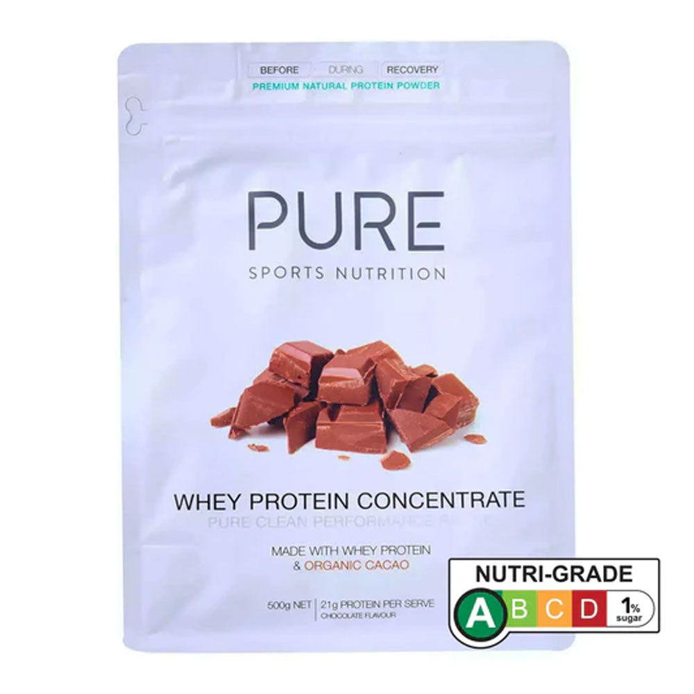 PURE Whey Protein  - Organic Cacao - 17 serves or 33 serves