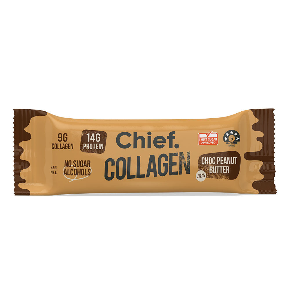 Chief Collagen Protein Bar Sampler (6 bars)