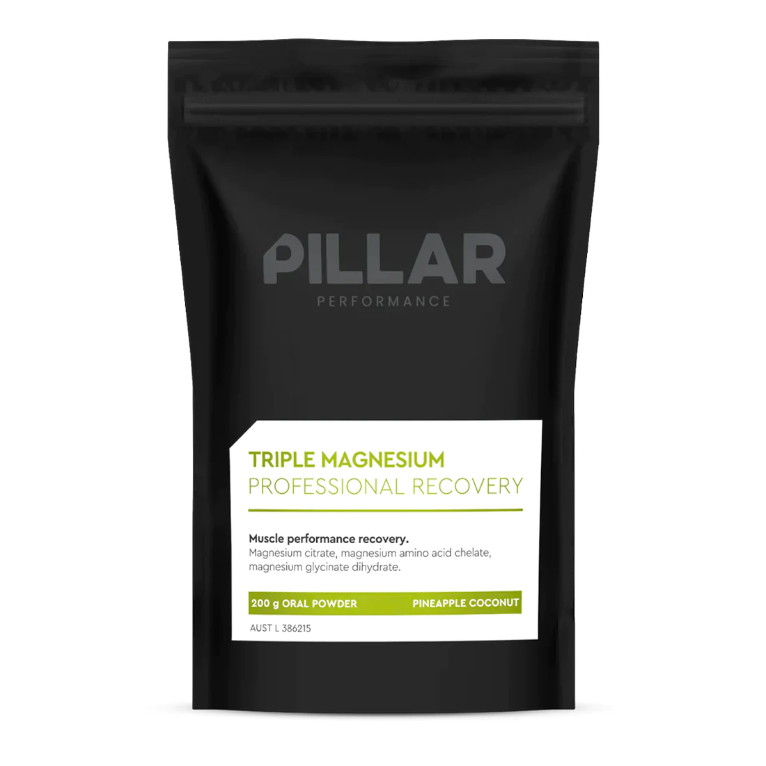 PILLAR Performance Triple Magnesium Powder Pouch - Pineapple Coconut